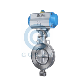 气动硬密封蝶阀